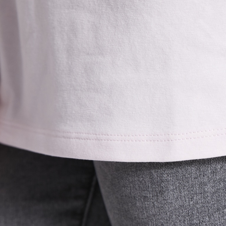 Basic tee "Filippa star" Soft Pink